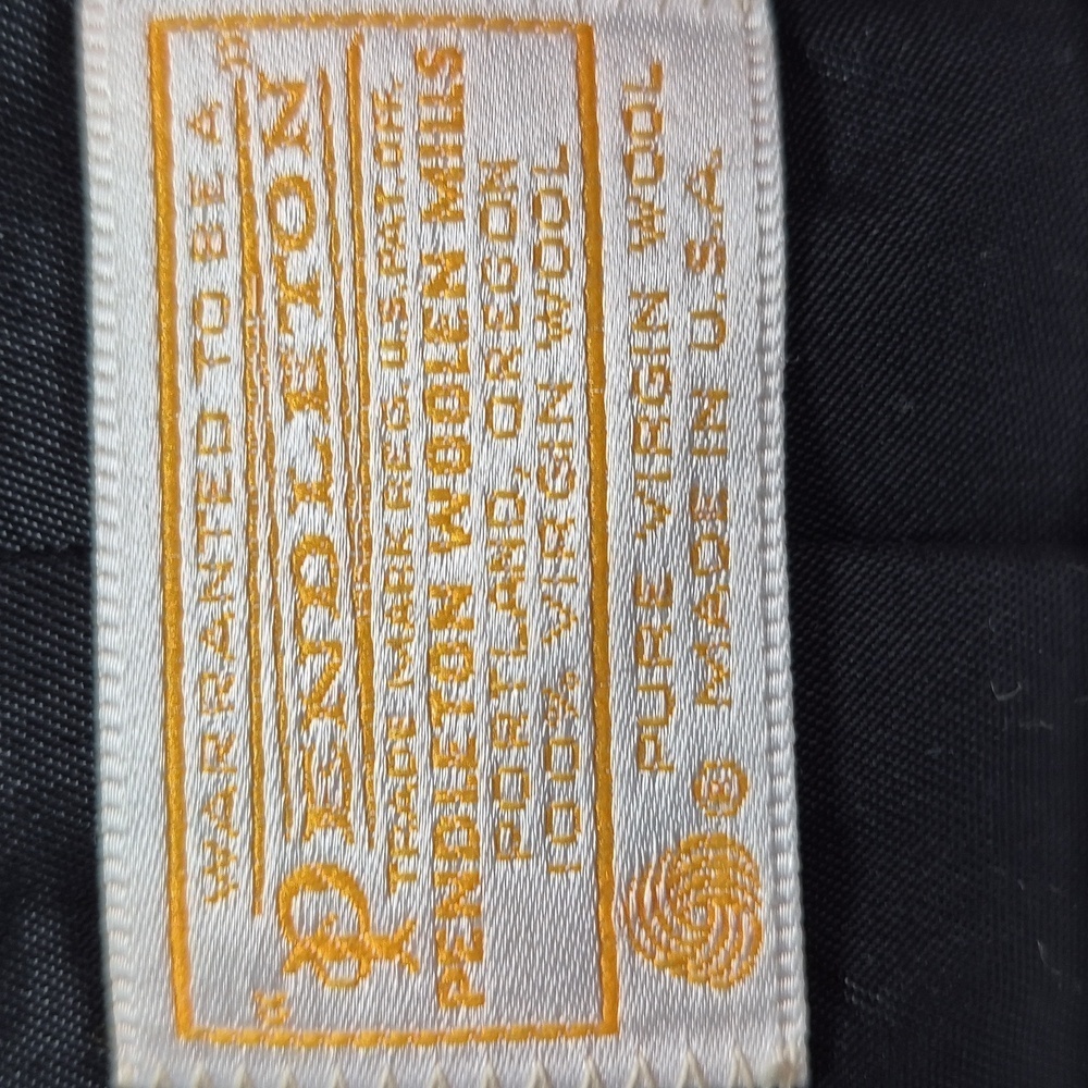 Pendleton Classic Black Double-Breasted Wool Blaz… - image 5